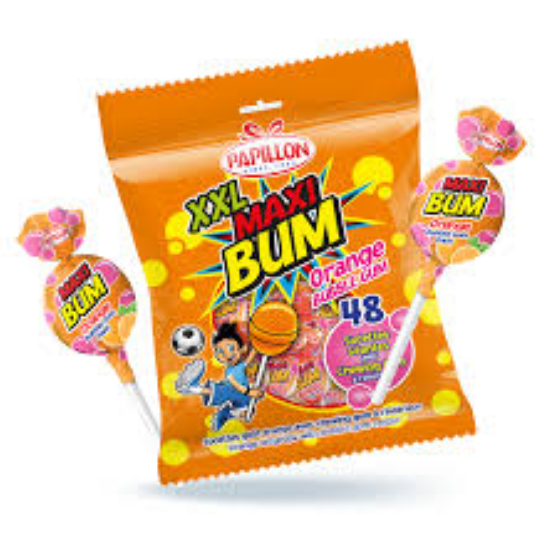 PAPILLION MAX BUM LOLLIPOPS 20G